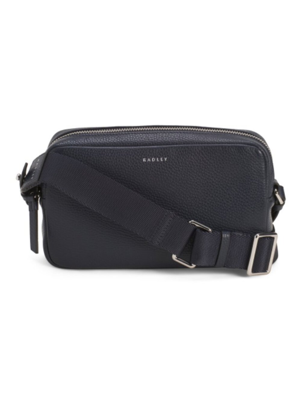RADLEY LONDON Black Leather Tavistock Mini Zip Around Crossbody
